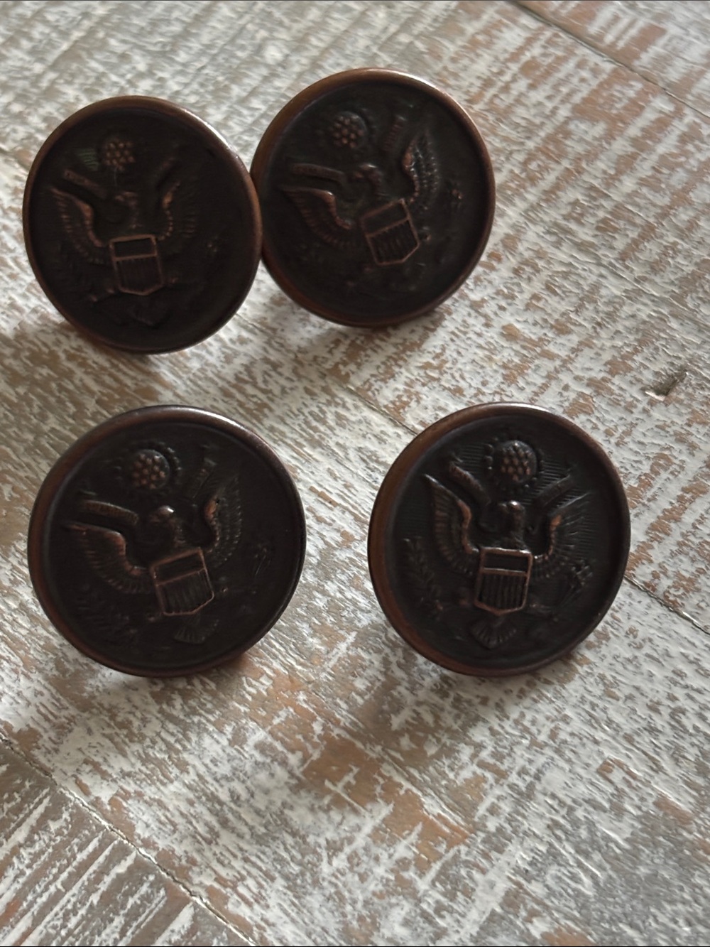 Vintage WW1 Uniform Buttons
